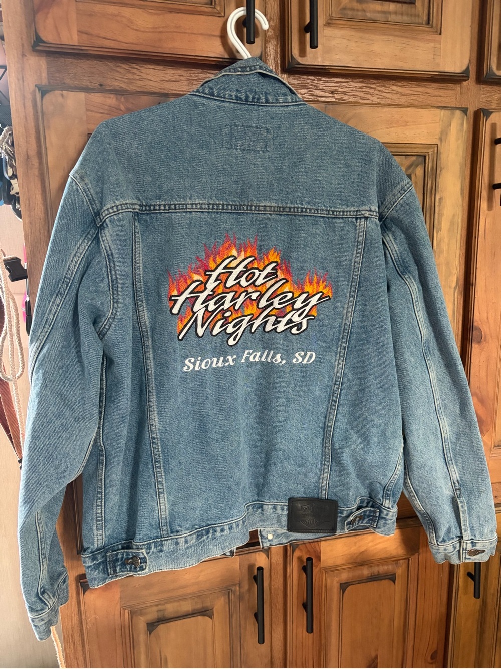 Harley-Davidson Light Blue Denim Jacket - - Picture 4 of 10